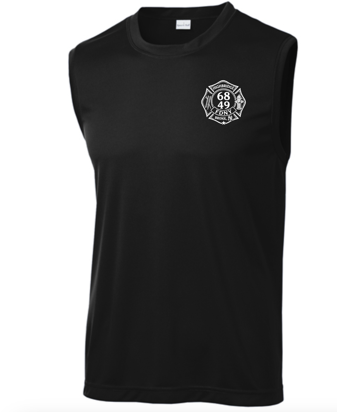 Cut Off Sleeve T-Shirt
