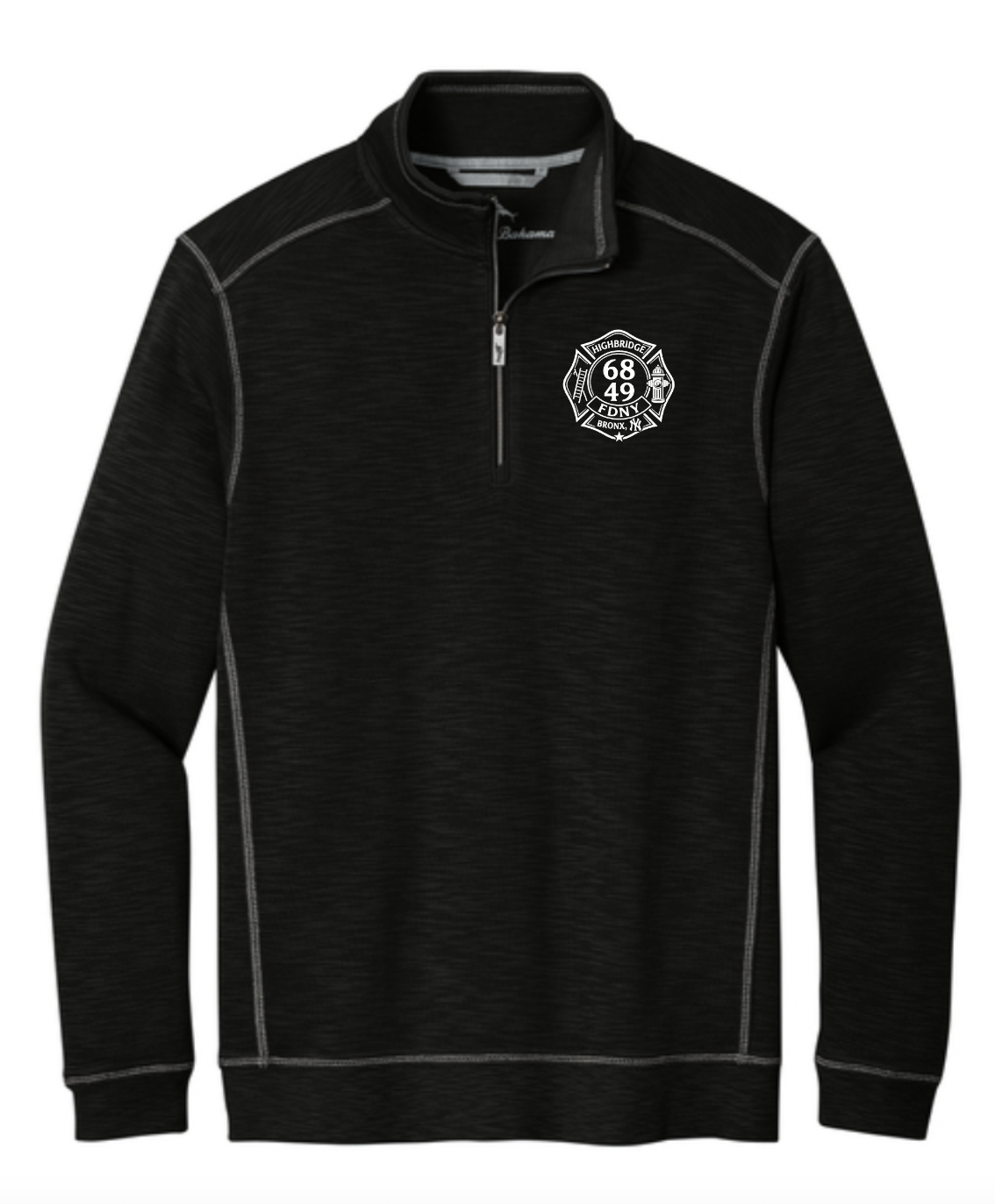 Embroidered Tobago Bay 1/2-Zip