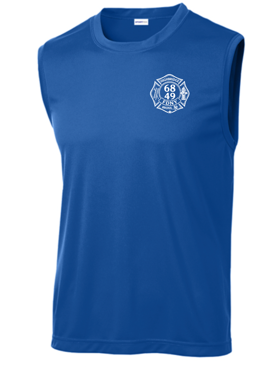 Cut Off Sleeve T-Shirt